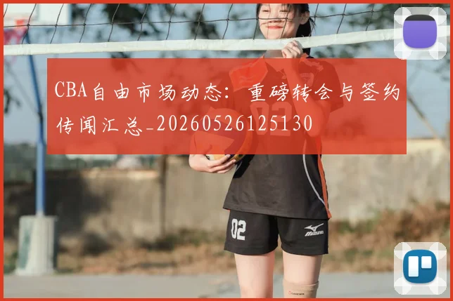 CBA自由市场动态:重磅转会与签约传闻汇总_20260526125130